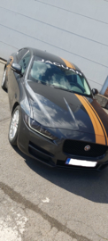 ????????Deze JAGUAR voorzien van een Striping, Side Decals, Zonneband met bijhorende sticker????????