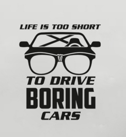 Life Is Too Short To Drive Boring Cars