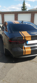 ????????Deze JAGUAR voorzien van een Striping, Side Decals, Zonneband met bijhorende sticker????????