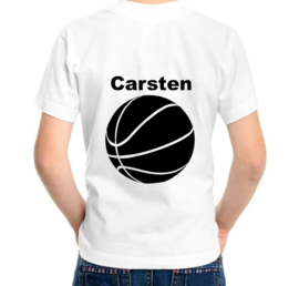 Naam + Basketball Kids Shirt