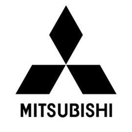 Mitsubishi Logo + Tekst