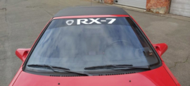 Zonneband Mazda RX-7 + Rotary Logo