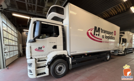 🔥🔥🔥3 Splinternieuwe MAN Vrachtwagen mogen Beletteren voor MC Transport And Logistics te Stad Dendermonde🔥🔥🔥