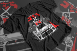 T-Shirt: Godzilla GT-R