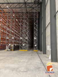 😍Na het eerste Bedrijfspand die we mochten voorzien van Kaai & Parking, Palletrekken aanduidingen, NU ook het tweede deel mogen doen van deze klant😍  🤜Voorzien van Kaai & Receptie aanduidingen 🤜Pallet Rekken voorzien Gang aanduidingen  🤘