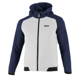 Hooded sweater +rits Hoody