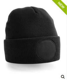 Circular Patch Beanie (zonder druk)