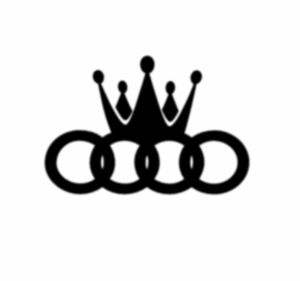 Audi Logo + Kroon