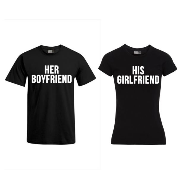 T-shirt Her Boyfriend & His Girlfriend