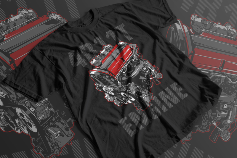 T-Shirt: Engine