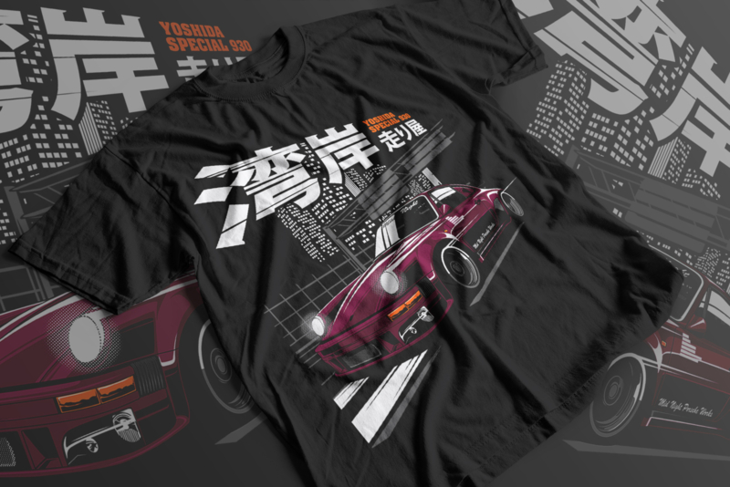 T-Shirt: Porsche Yoshida Special 930