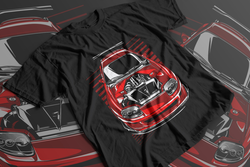 T-Shirt: Toyota Supra