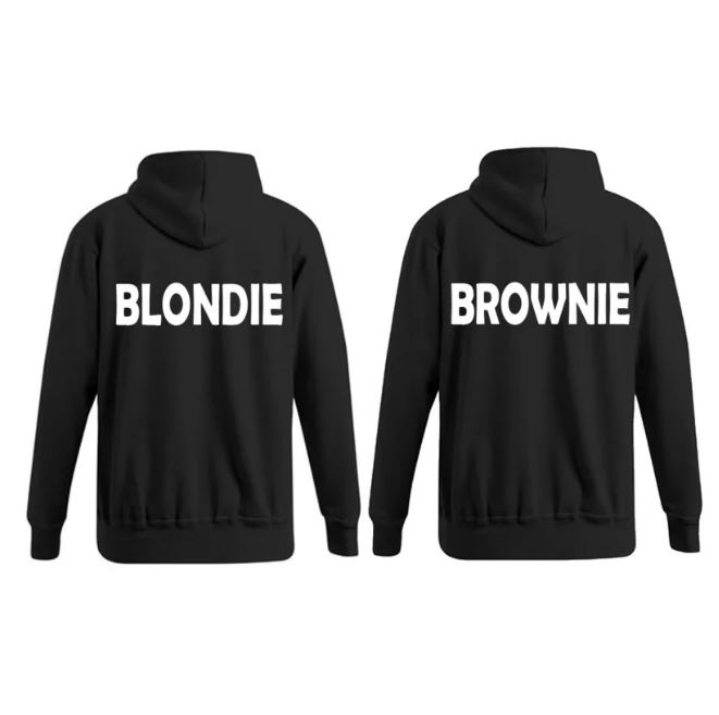 Hoodie Blondie & Brownie