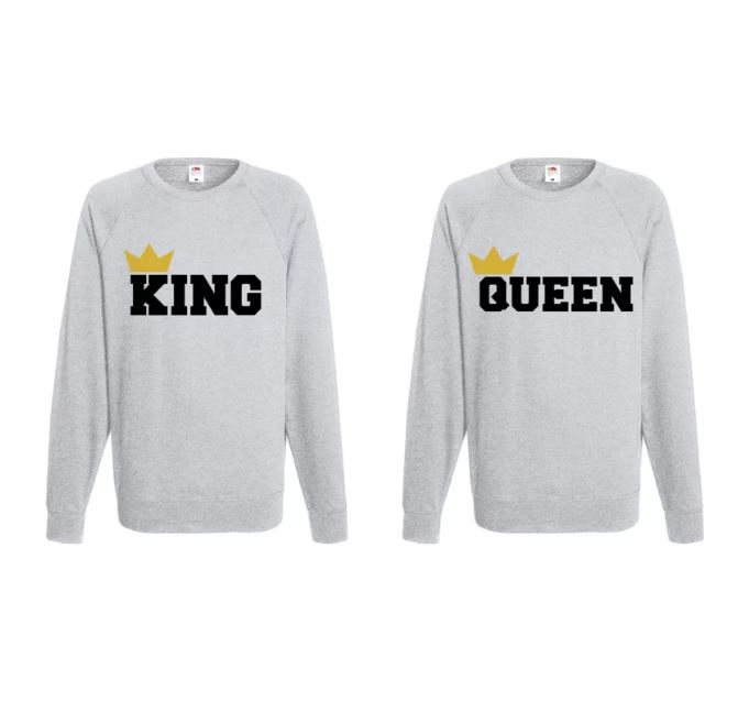 Sweater King & Queen + Kroontje