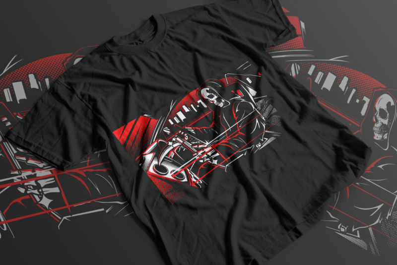 T-Shirt: Inside Car