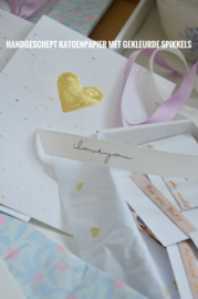 LOVE Special  > Een hart van goud samen met een affirmatie armbandje <