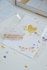 LOVE Special  > Een hart van goud samen met een affirmatie armbandje <
