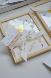 LOVE Special  > Een hart van goud samen met een affirmatie armbandje <