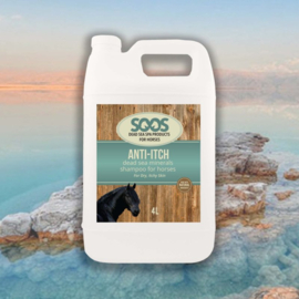 Soos Pets Anti-Itch Dead Sea Minerals Shampoo (paard) | 4 liter