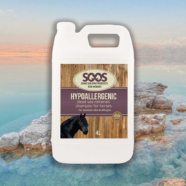 Soos Pets Hypoallergenic Dead Sea Minerals Shampoo (paard) | 4 liter