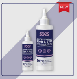 Soos Pets Natural Ear & Eye Cleansing Liquid | 120 mL
