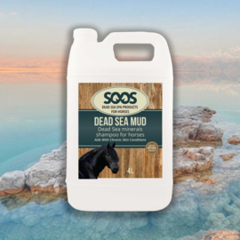 Soos Pets Dead Sea Minerals Mud Shampoo (paard) | 4 liter