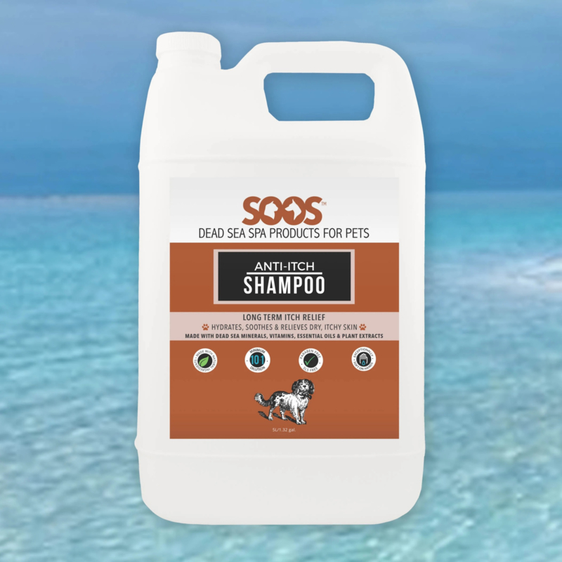 Soos Pets Anti-Itch Shampoo | 4 liter