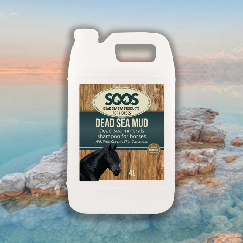 Soos Pets Dead Sea Minerals Mud Shampoo For Horses | 4 liter