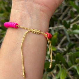 Armband - Boho  - Pink