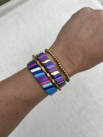 Armband - Boho Blauw/Paars