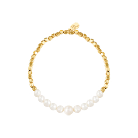 Armband - Pearls gold