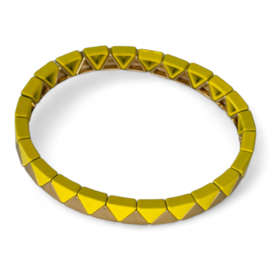 Armband -Triángulo - Amarillo