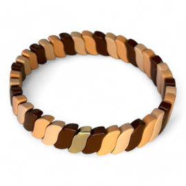 Armband - Flame  - Peach/Brown