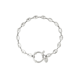 Armband - Schakel silver