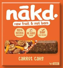 NAKD - Pure fruit -en noten reep - Wortel Taart / Carrot Cake