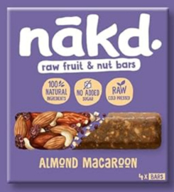 NAKD - Pure fruit -en noten reep - Amandel Bitterkoekjes / Almond Macaroon