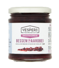 Yespers - Smoothiespread - Bessen & Aardbei (200 gr)