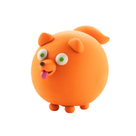 Hey Clay Boetseerklei Dog Story - 6 figuren