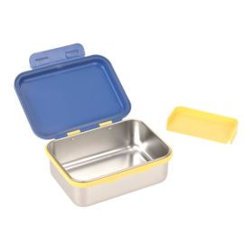 Lässig Lunchbox RVS SmileyWorld® Electric Blue