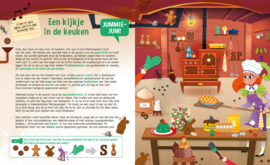 Zaklampboek Het heerlijk avondje van Sinterklaas en Piet