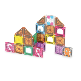MAGNA-TILES® Micro Mags Gingerbread House Travel Set 24 stuks