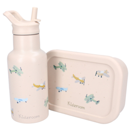 Kidzroom Lunchbox Small Talk Beige