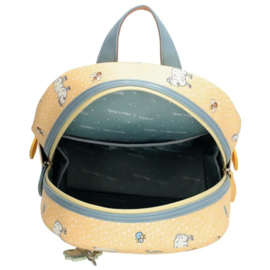 ZEBRA Rugzak Mike & Molly Zachtgeel