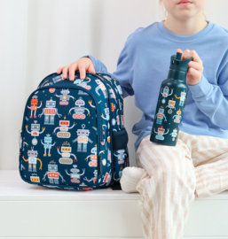 A Little Lovely Company Drinkfles Robots RVS XL