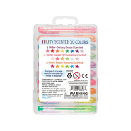 Ooly Mini Doodlers Fruity Scented Gel Pens