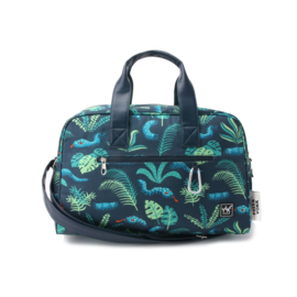 YLX Freek Vonk Blossom Duffel Bag Slangen Dark Slate
