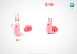 Hey Clay Boetseerklei Snail