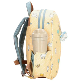ZEBRA Rugzak Mike & Molly Zachtgeel