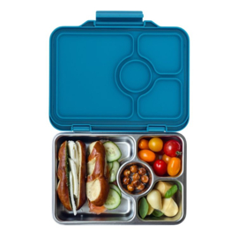 Yumbox Prêt RVS 4 vakken Normandy Blue