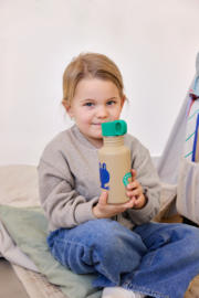 Lässig Drinkfles RVS Happy Trails Frog